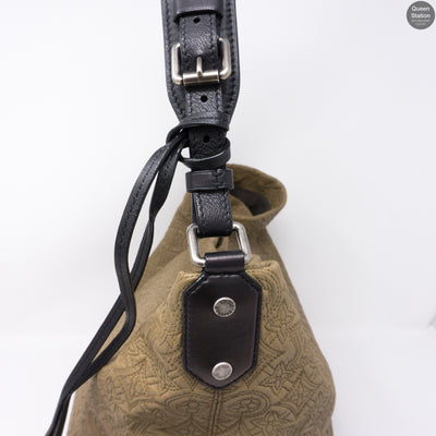Antheia Hobo PM Khaki Quilted Leather