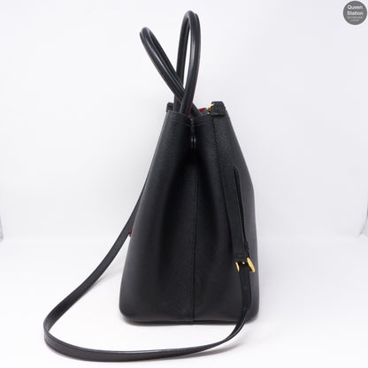 Black Double Bag Large