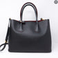 Black Double Bag Large
