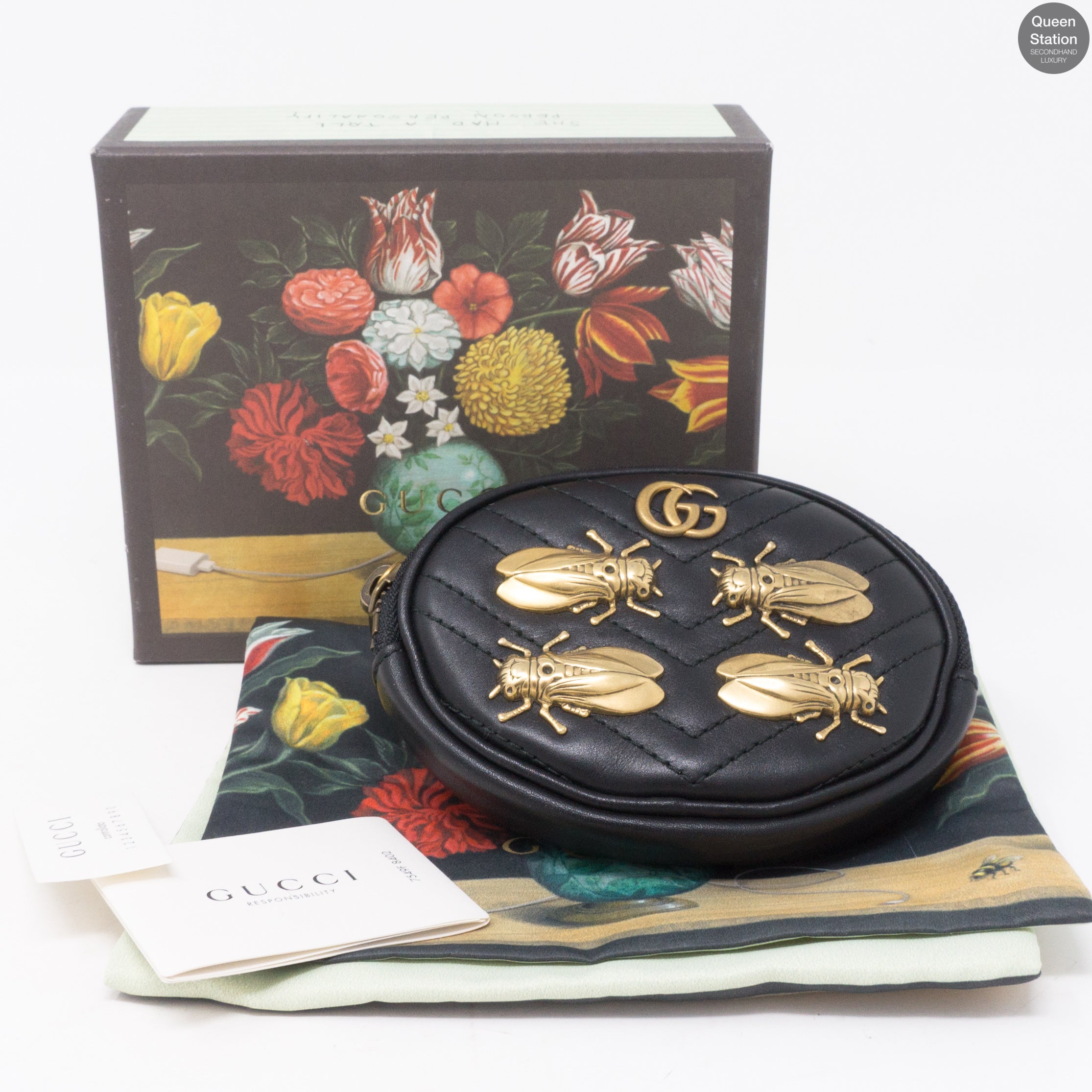 Gucci marmont animal online studs