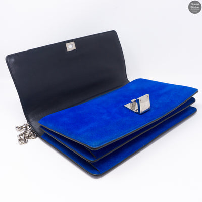 Medium Case Blue Suede