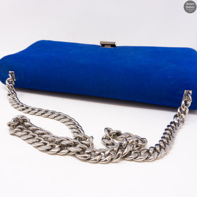 Medium Case Blue Suede