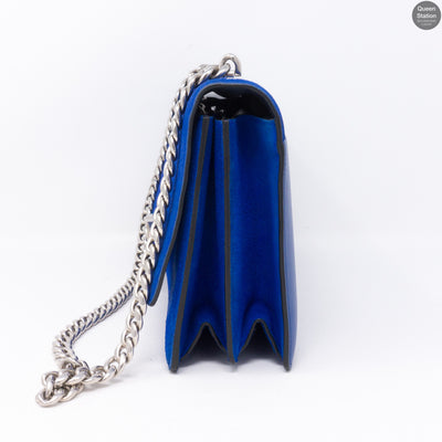 Medium Case Blue Suede