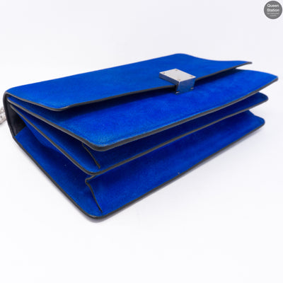 Medium Case Blue Suede