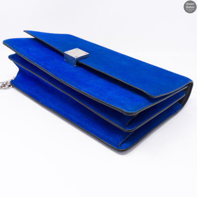 Medium Case Blue Suede