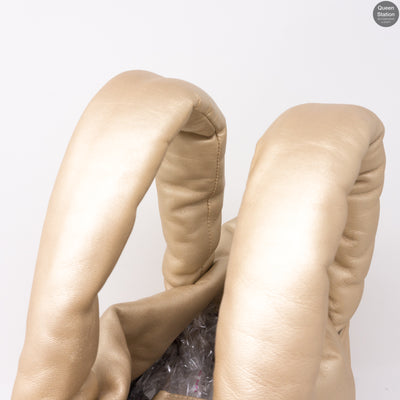 Coco Cocoon Light Gold Leather Tote