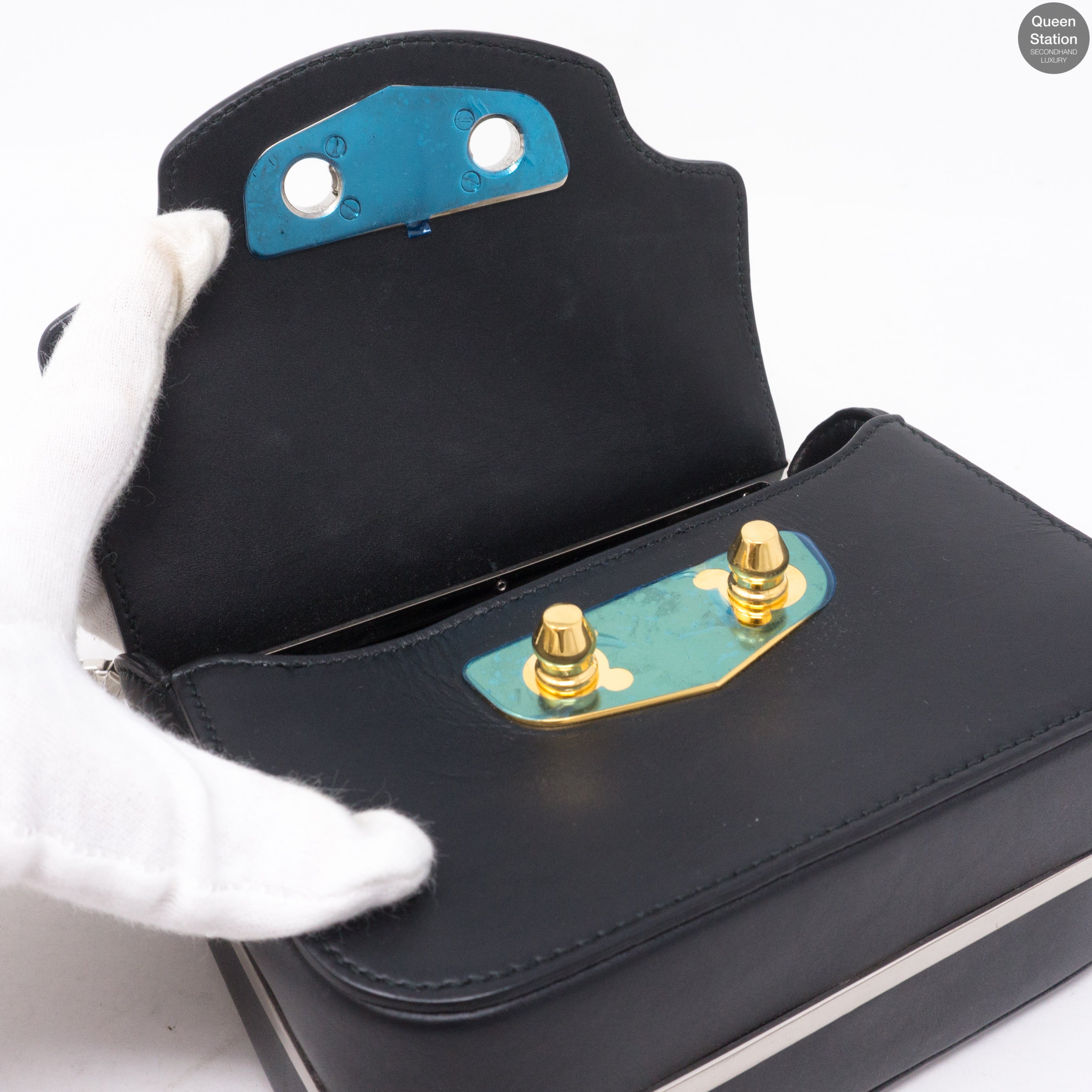 Neo Classic Mini Black Leather