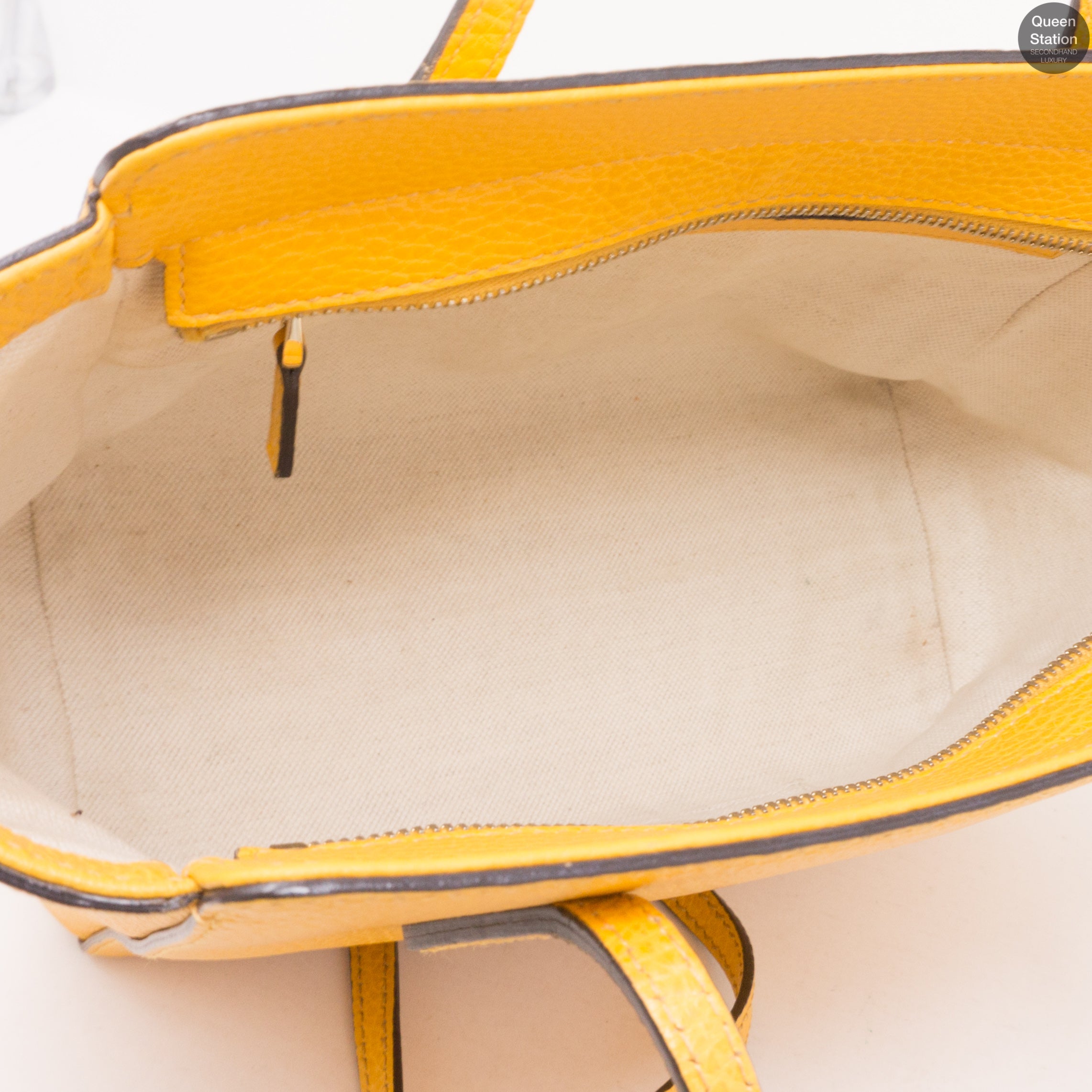 Swing Mini Yellow Leather Bag
