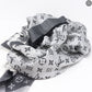Black Monogram Denim Shawl