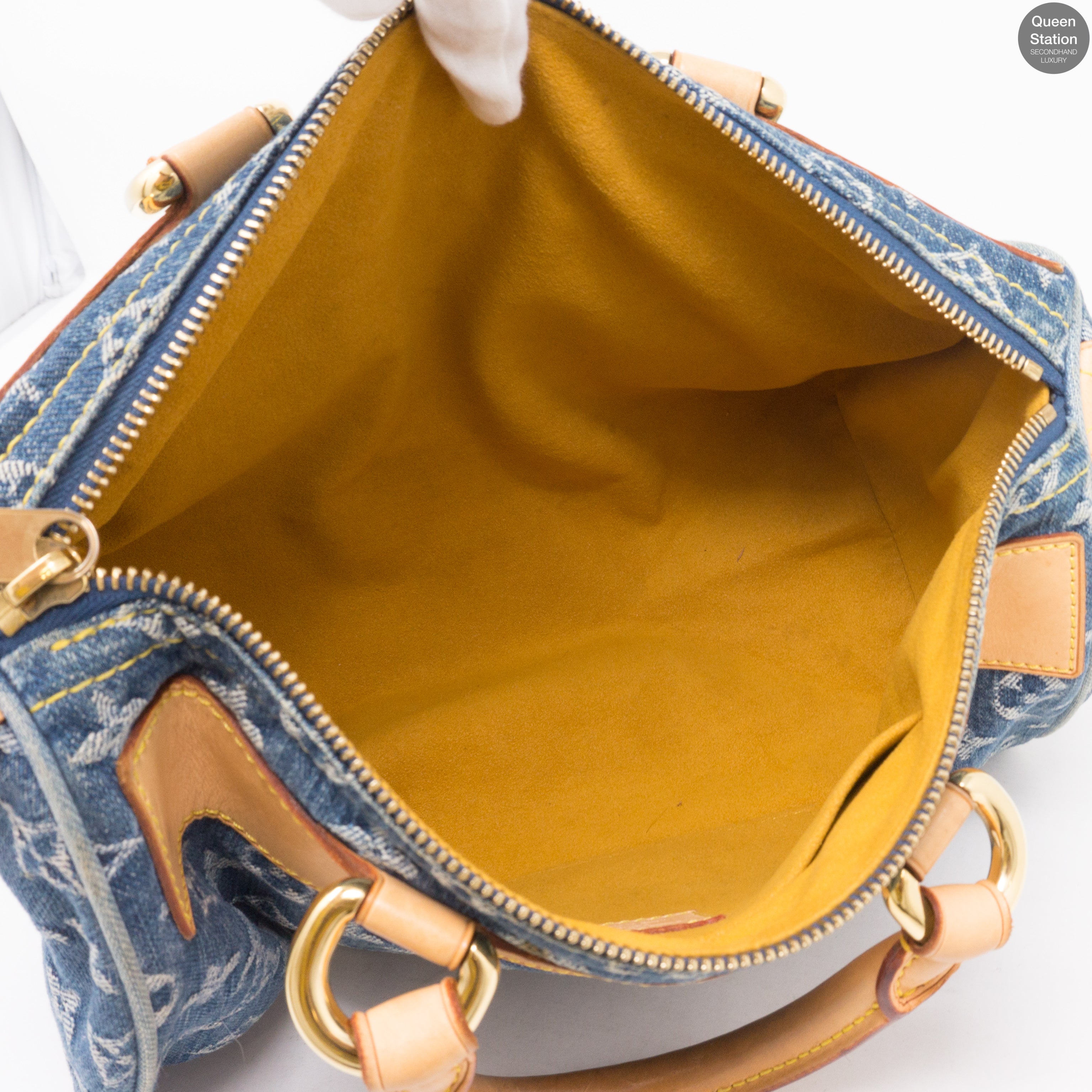 Neo Speedy Blue Denim Monogram