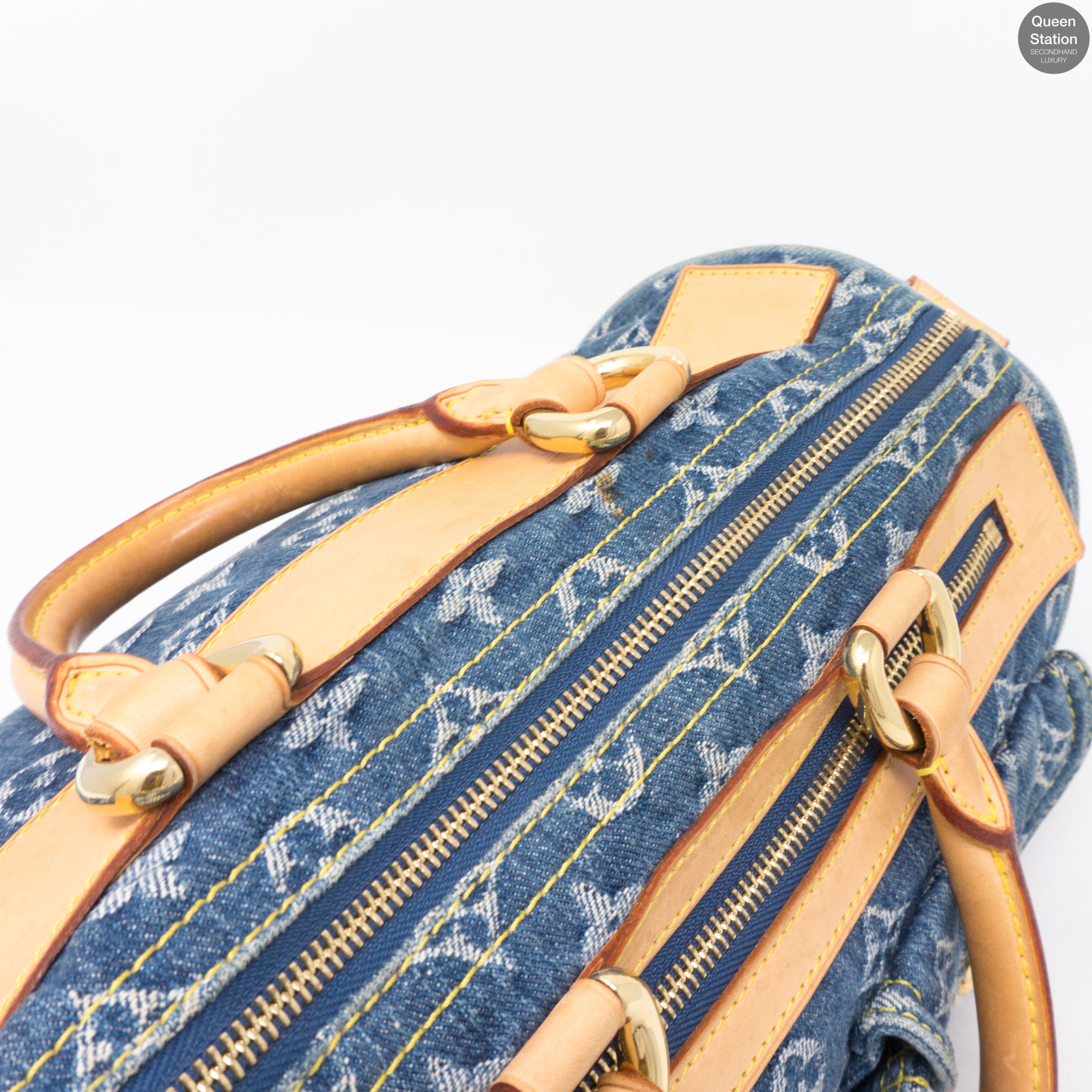 Neo Speedy Blue Denim Monogram