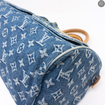 Neo Speedy Blue Denim Monogram