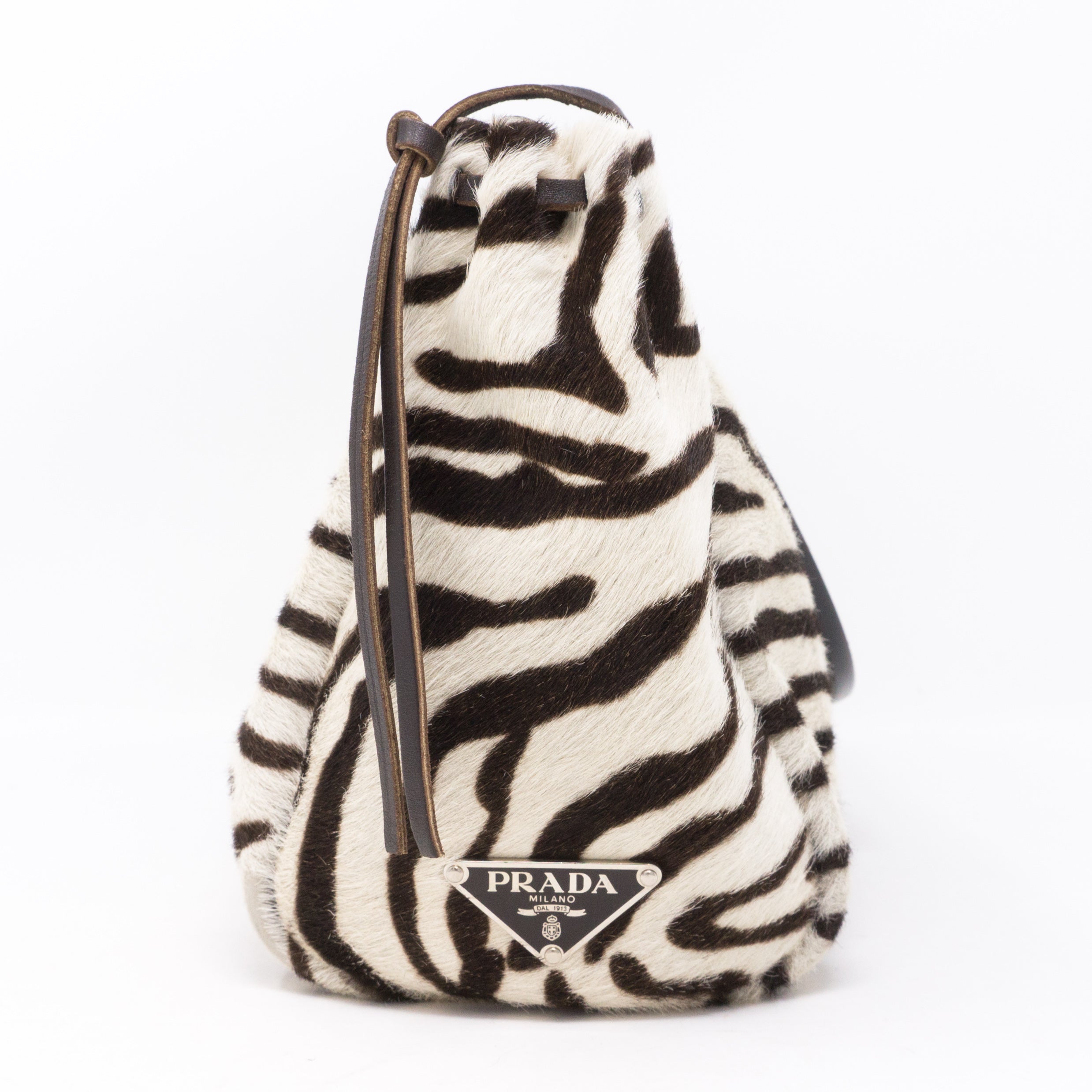 Prada zebra print handbag new arrivals