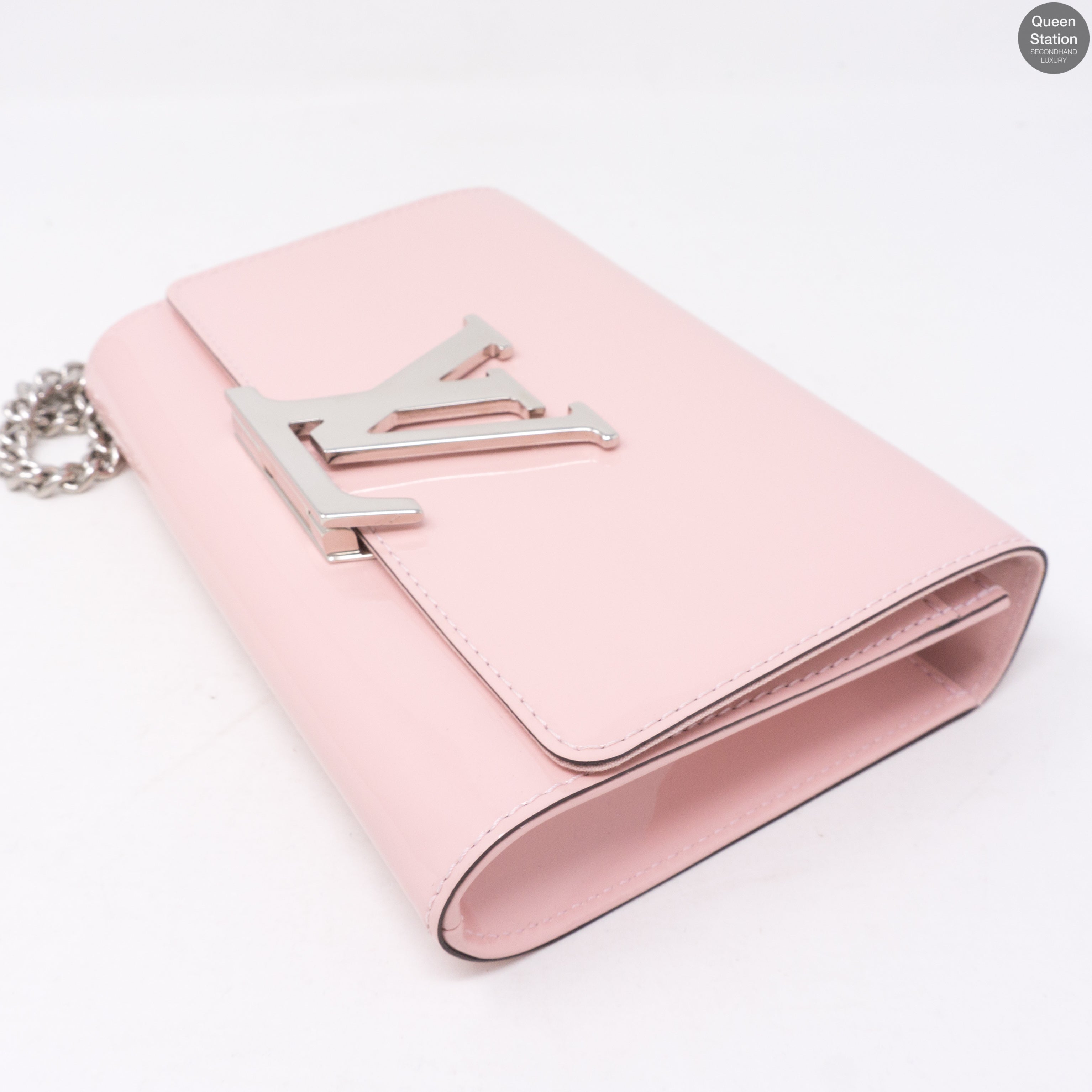 Chain Louise MM Pink Vernis