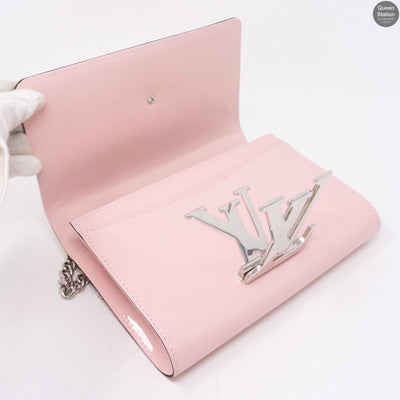 Chain Louise MM Pink Vernis