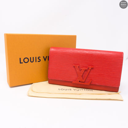 Louise Wallet Red Epi Leather