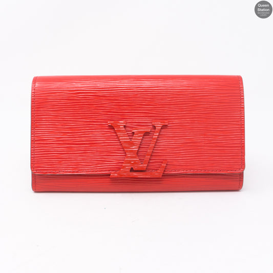 Louise Wallet Red Epi Leather