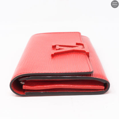 Louise Wallet Red Epi Leather