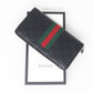 Signature Web Black Zip Around Wallet