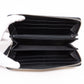 Signature Web Black Zip Around Wallet