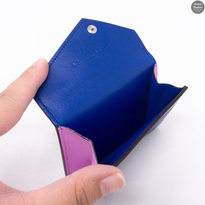 Explore Flat Pouch 3 Piece Blue Leather