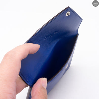 Explore Flat Pouch 3 Piece Blue Leather