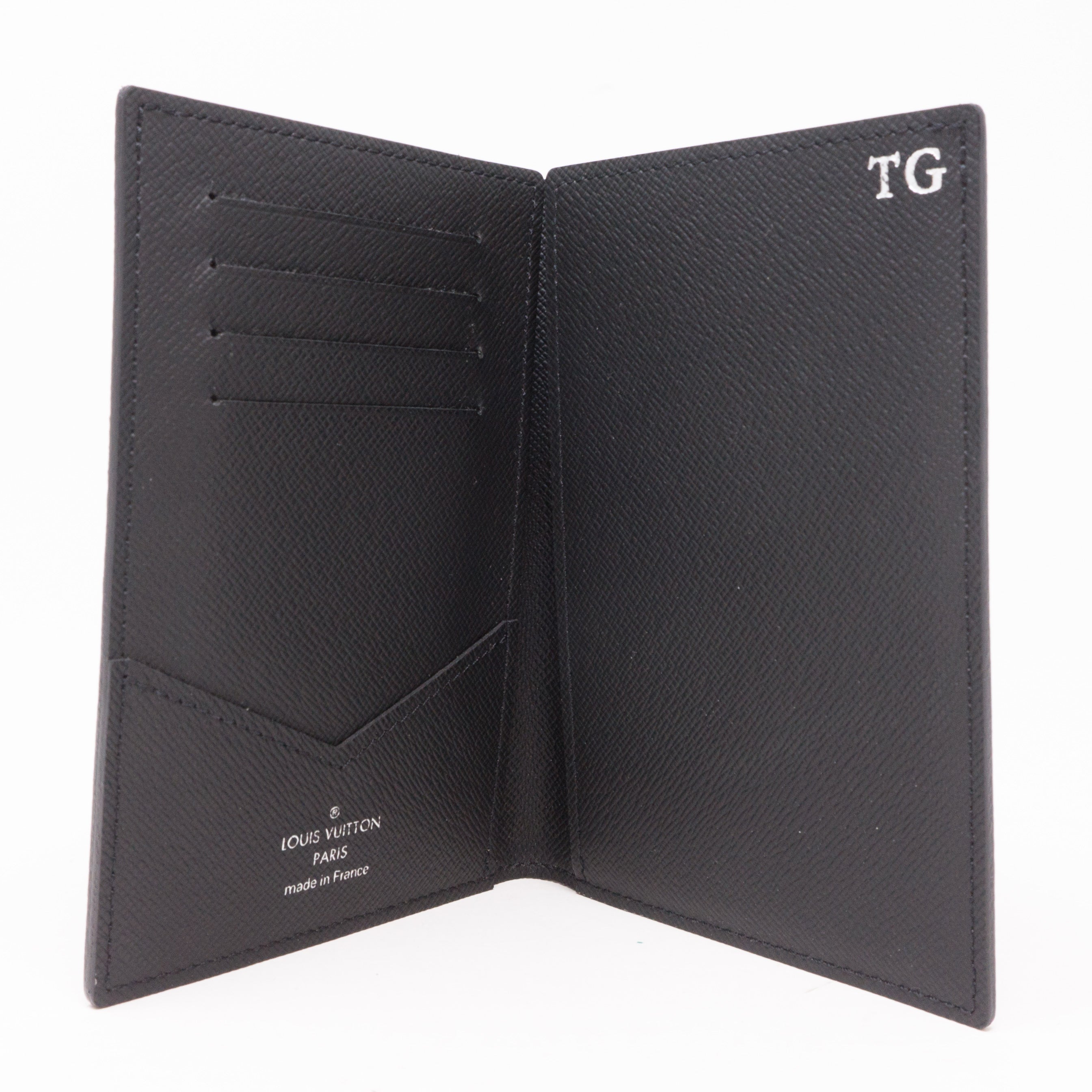 Passport Cover Damier Graphite