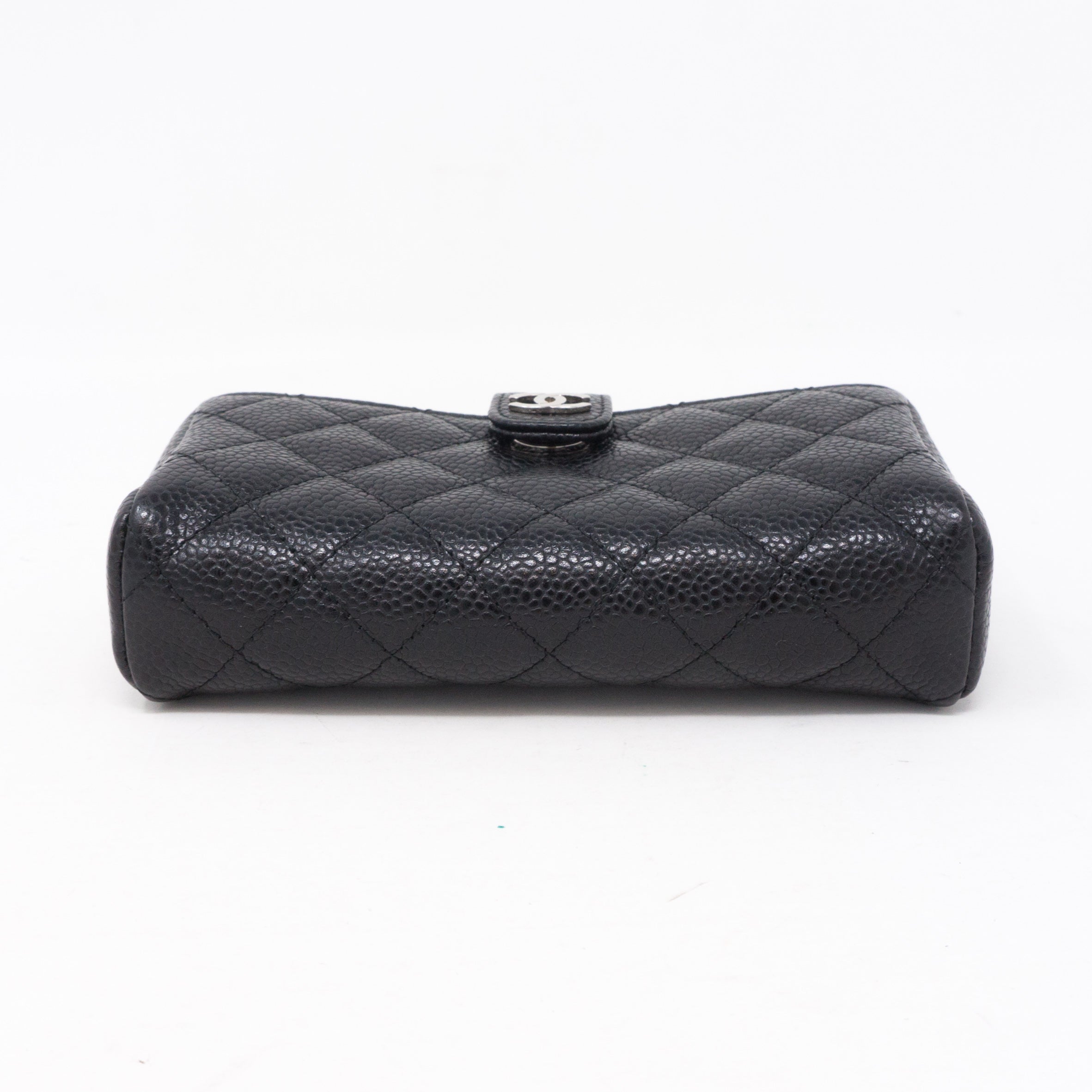 Mini Purse Black Caviar Leather