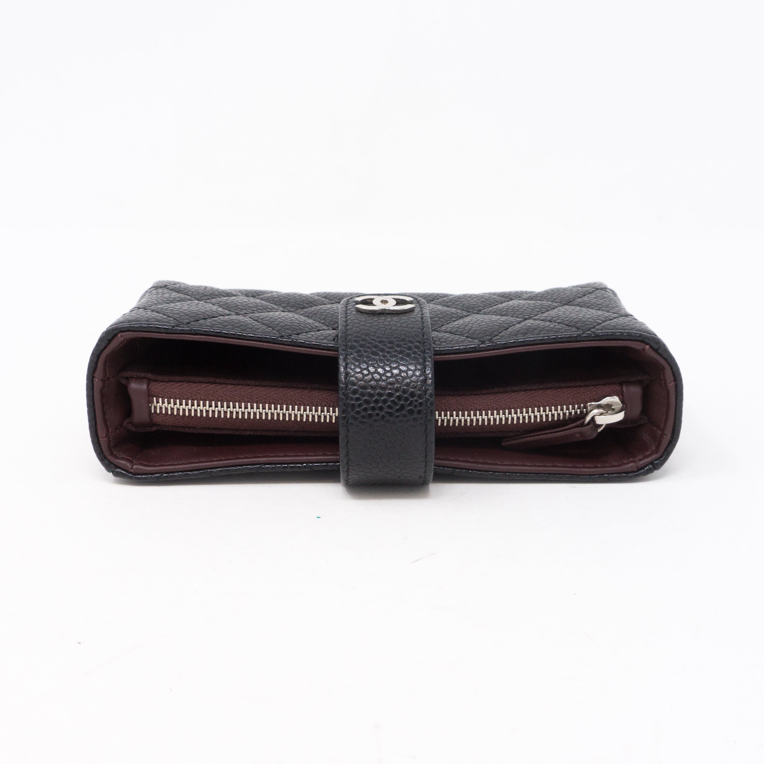 Mini Purse Black Caviar Leather