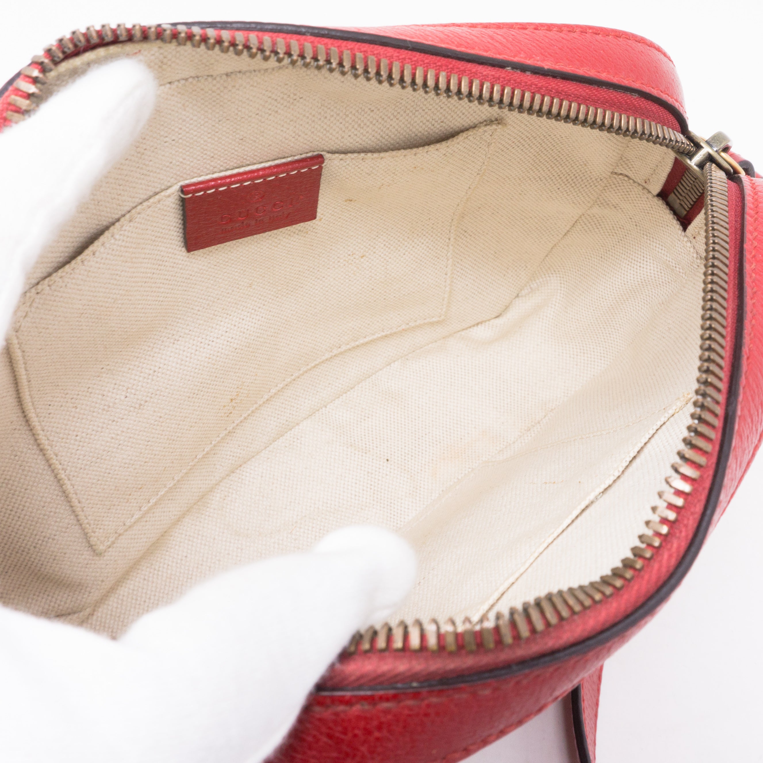 Disco Animalier Red Leather