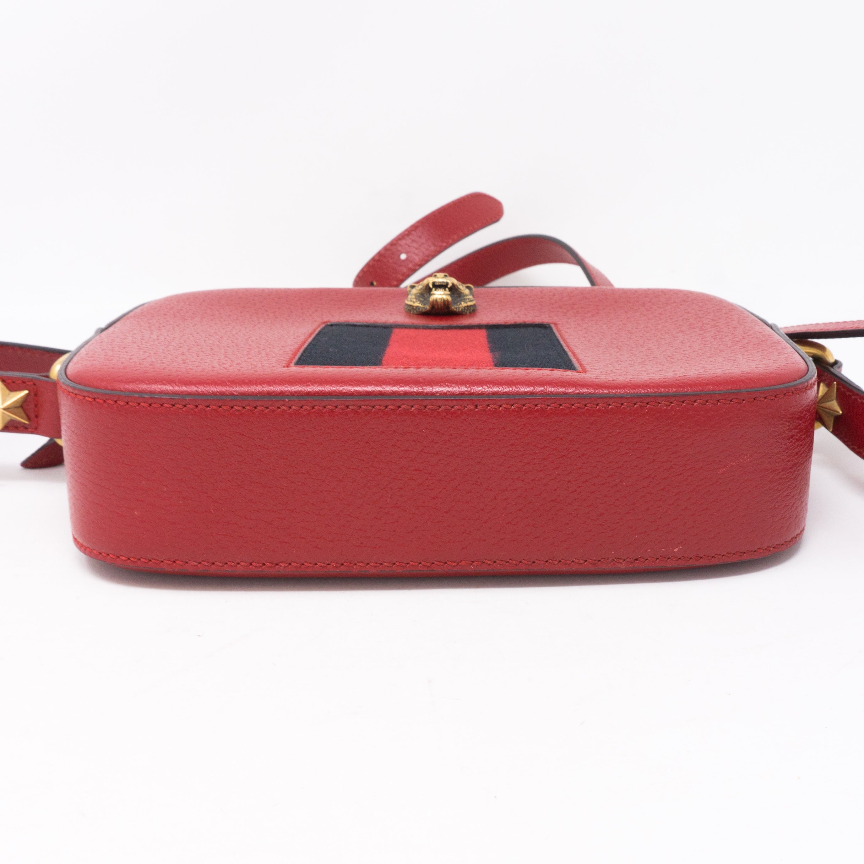 Disco Animalier Red Leather