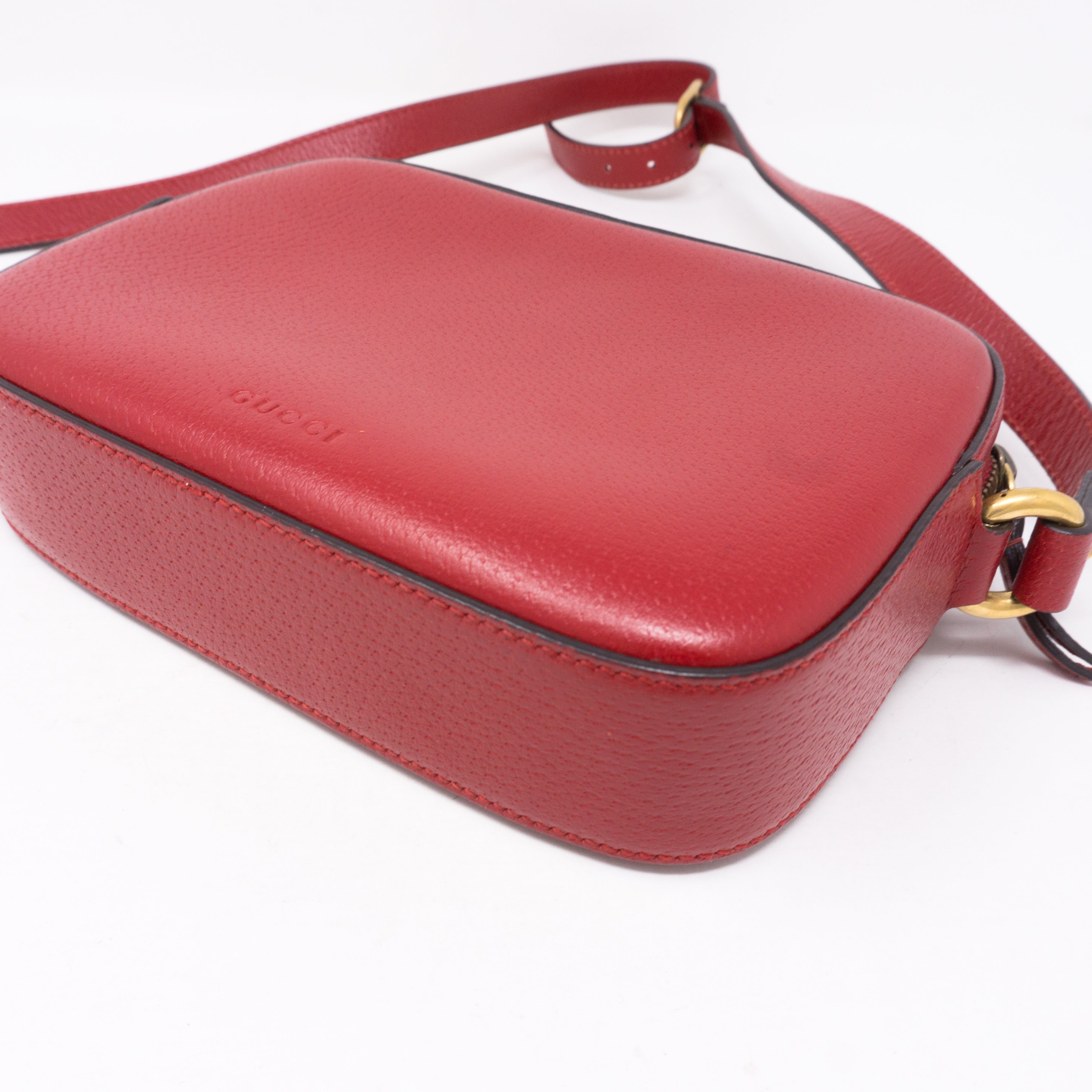 Disco Animalier Red Leather