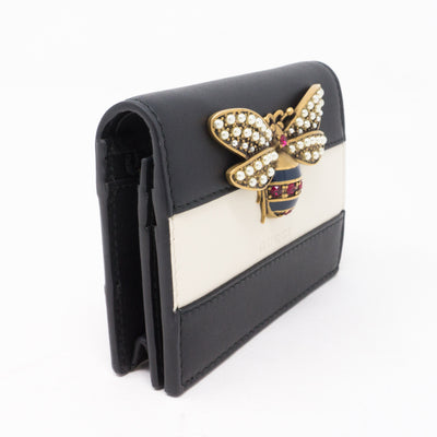 Queen Margaret Wallet Black Leather