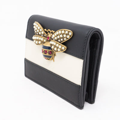Queen Margaret Wallet Black Leather