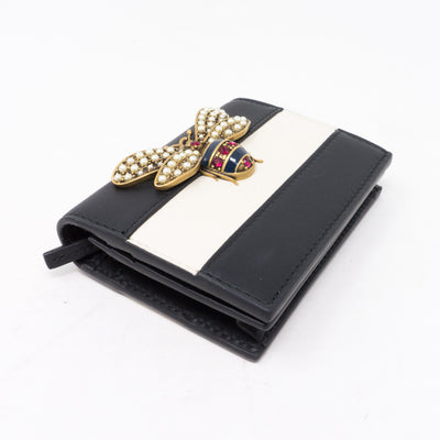 Queen Margaret Wallet Black Leather