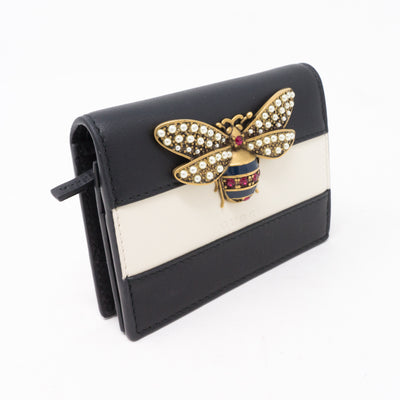 Queen Margaret Wallet Black Leather