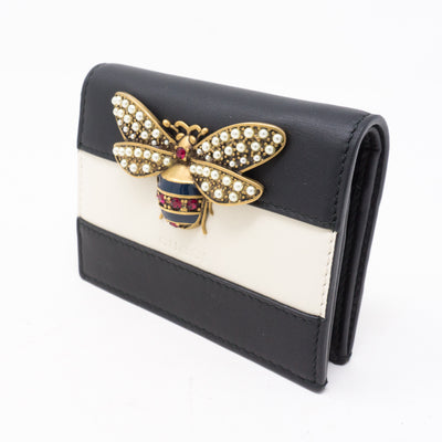 Queen Margaret Wallet Black Leather