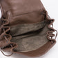 Intrecciato Drawstring Flap Crossbody Bag