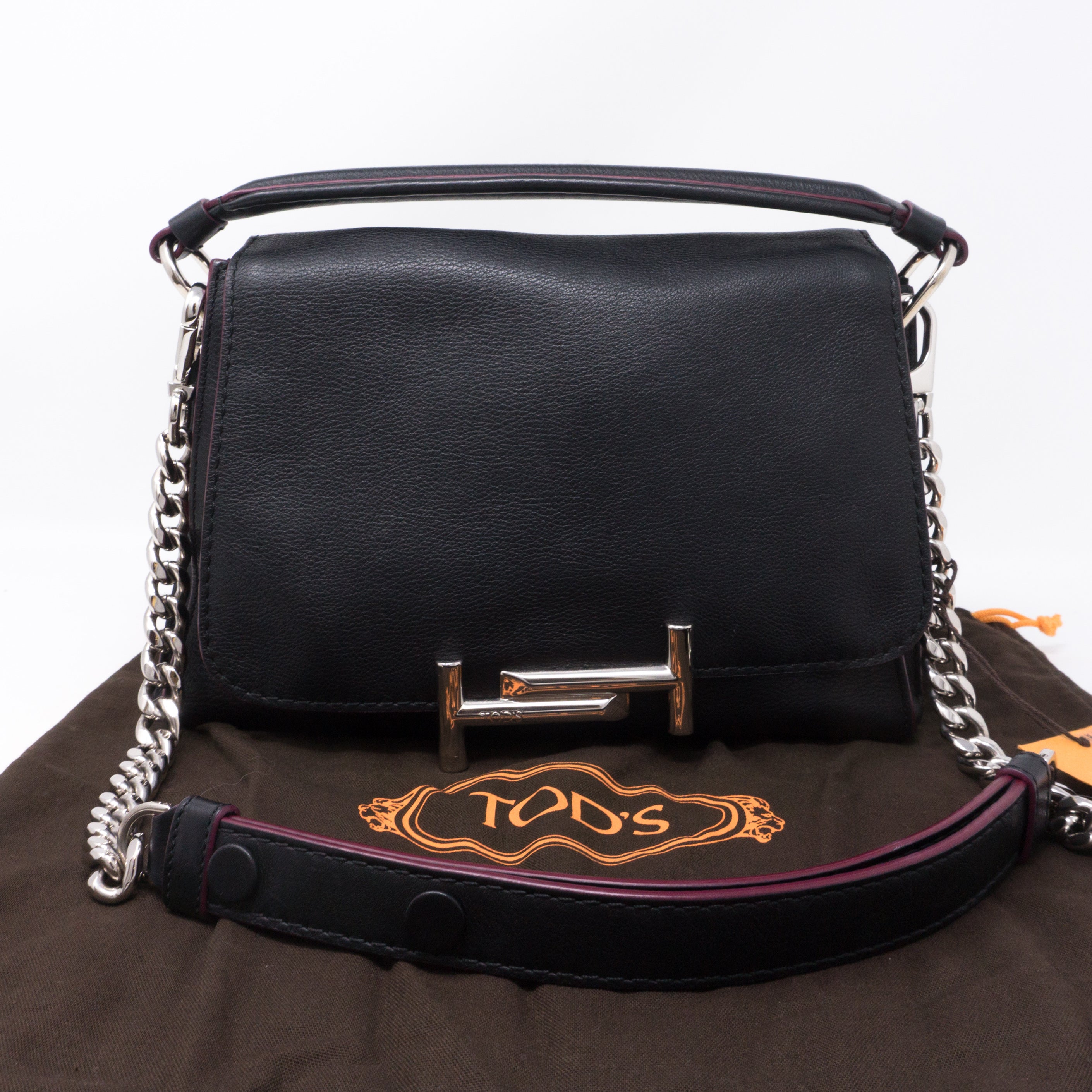 Double T Amu Messenger Bag Black