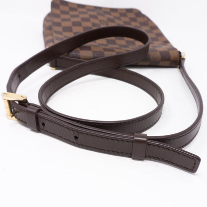 Musette Salsa Long Strap Damier Ebene