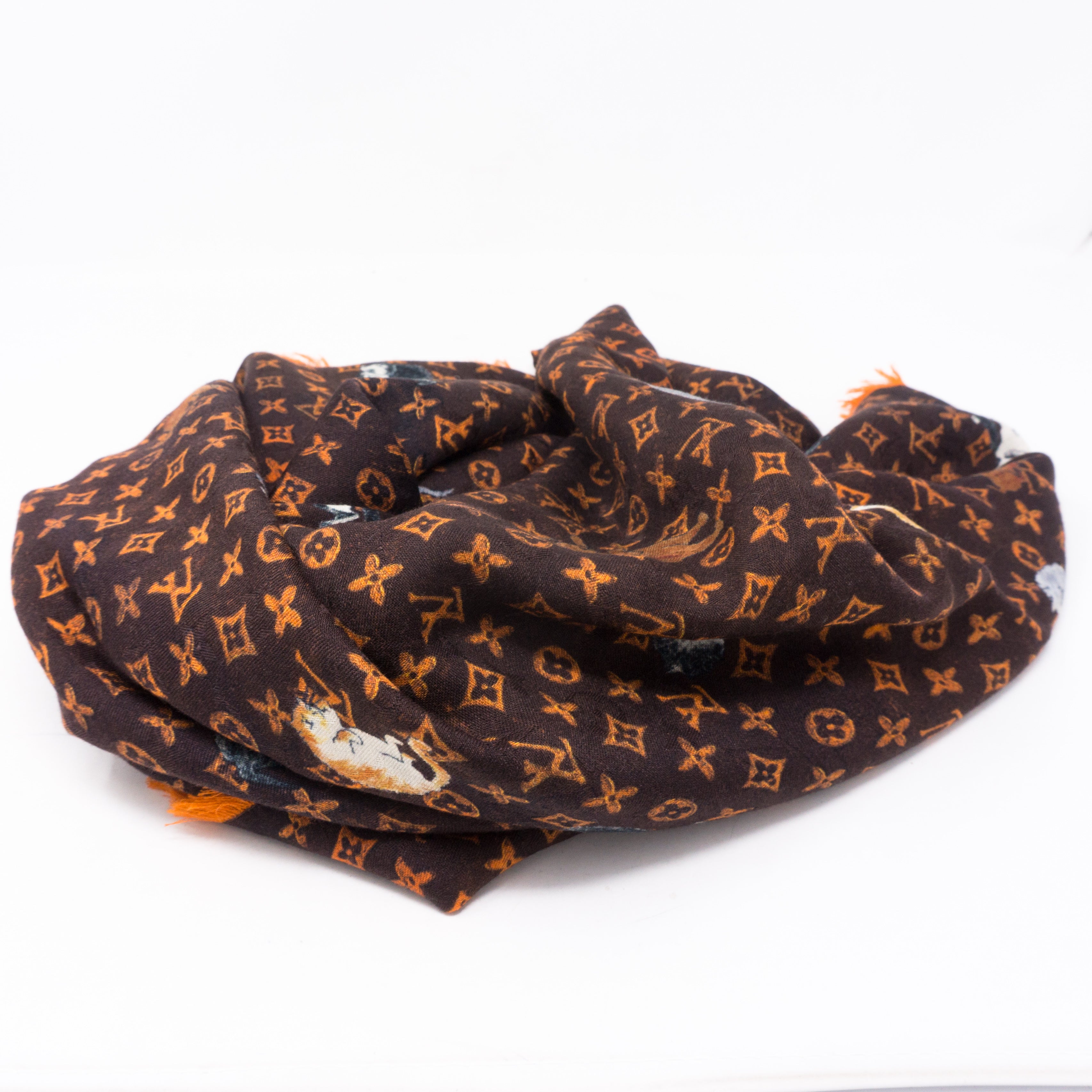 Catogram Light Monogram Shawl