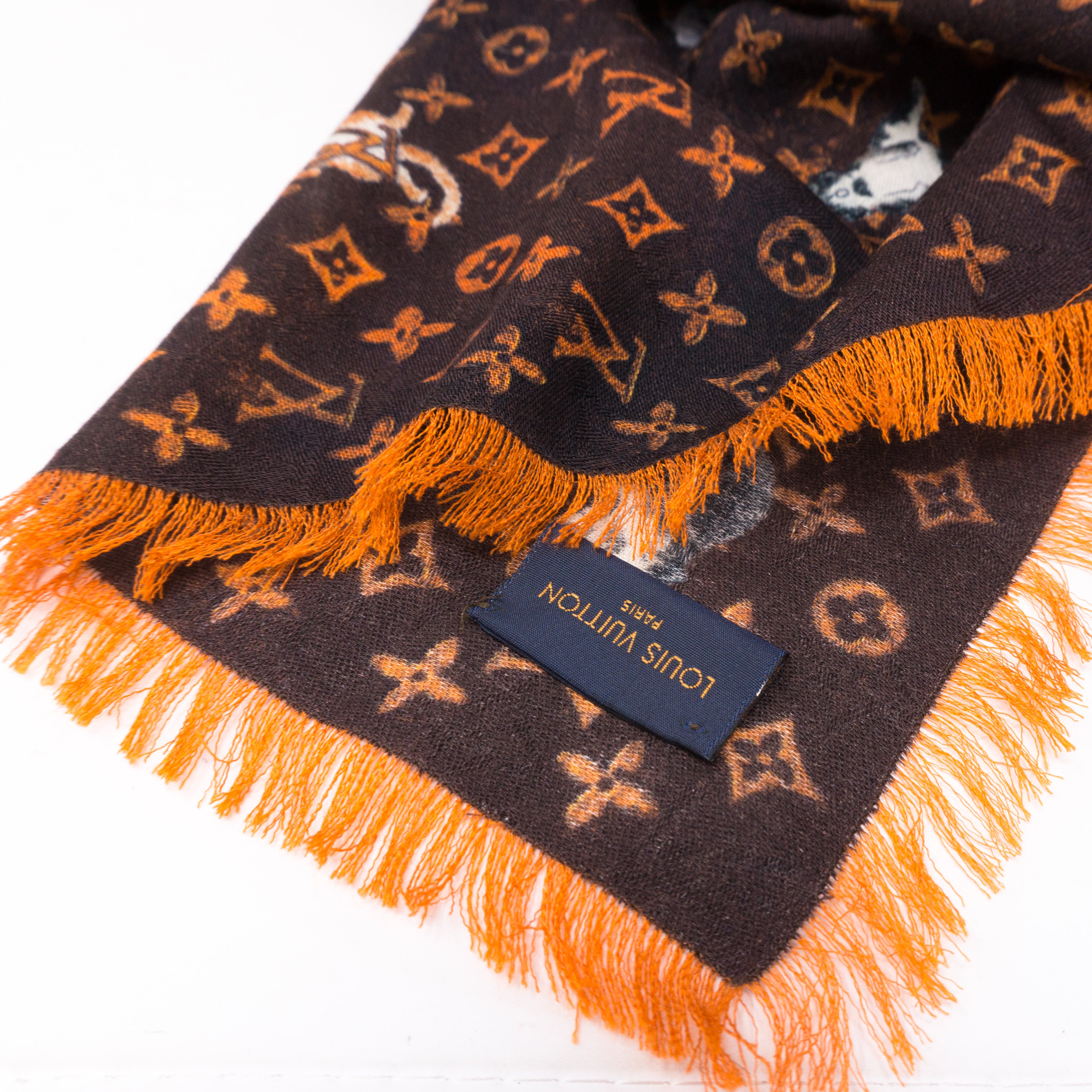 Catogram Light Monogram Shawl