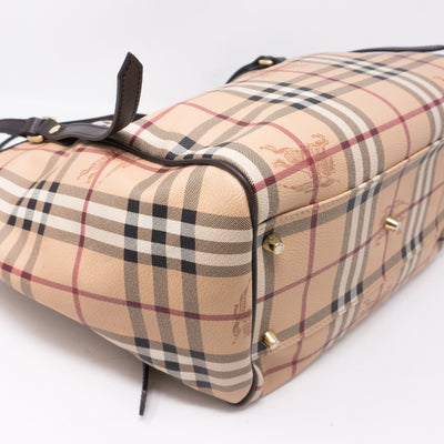 Small Canterbury Haymarket Check Tote Bag