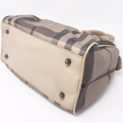 Small Chester Smoked Check Boston Bag