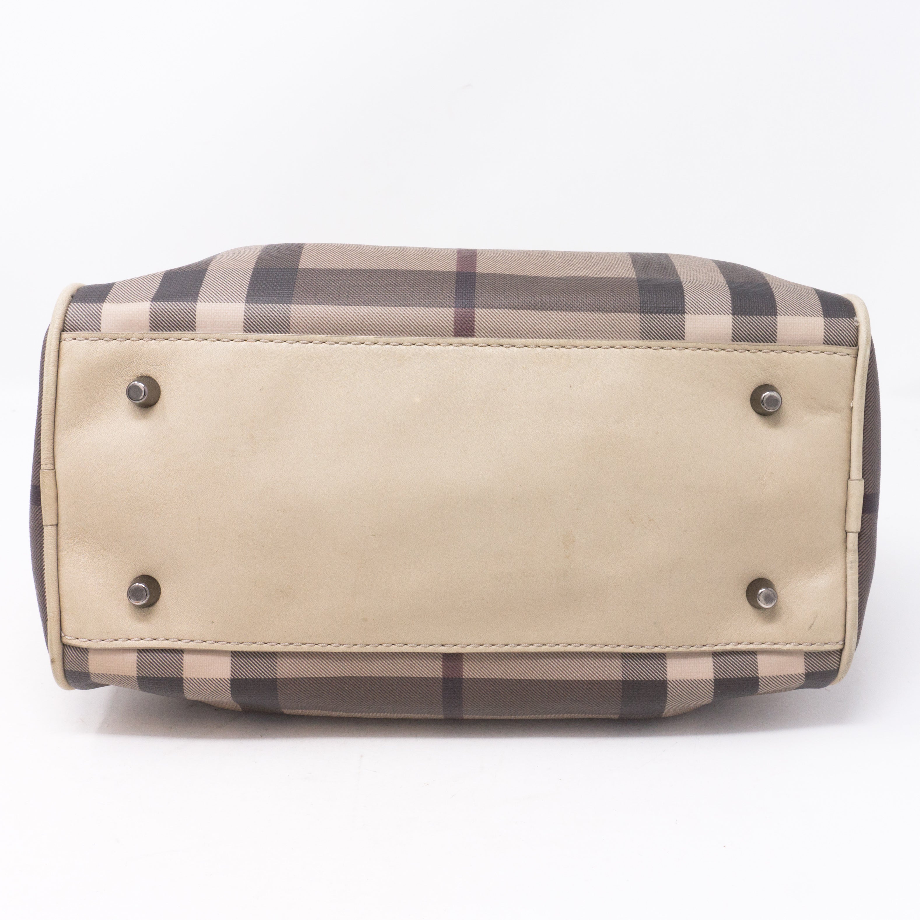 Small Chester Smoked Check Boston Bag