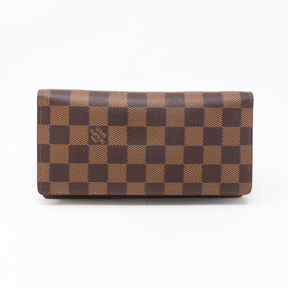 Brazza Wallet Damier Ebene