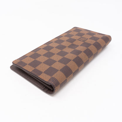 Brazza Wallet Damier Ebene