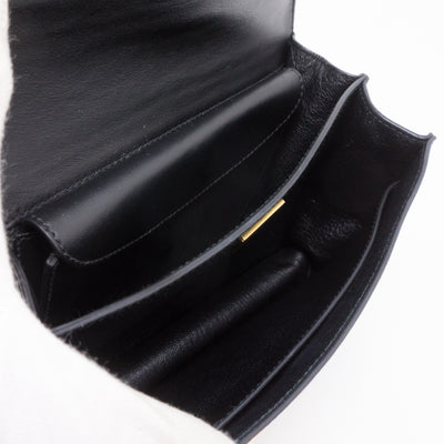 Cahier Black Leather Bag