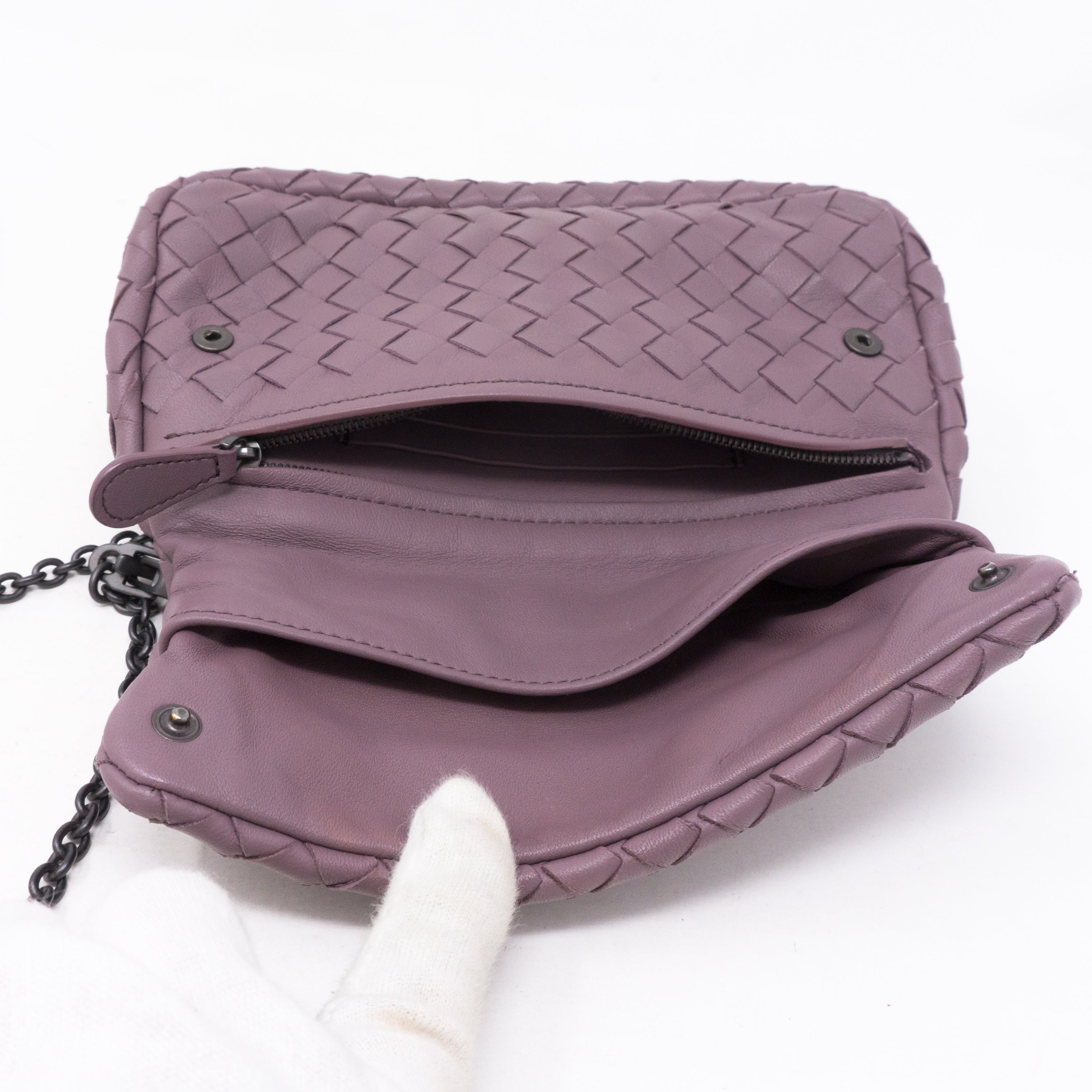 Intrecciato Messenger Mini