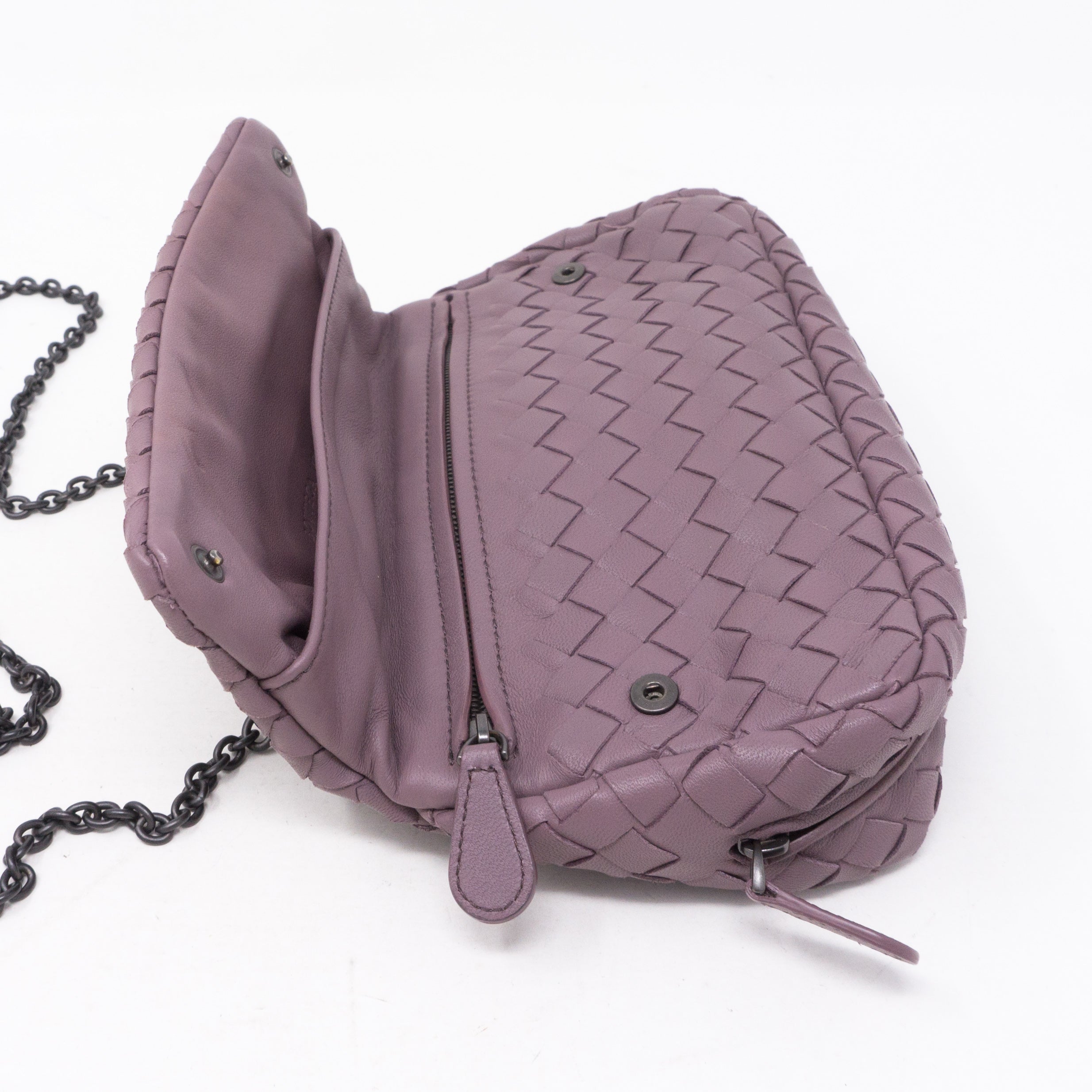 Intrecciato Messenger Mini